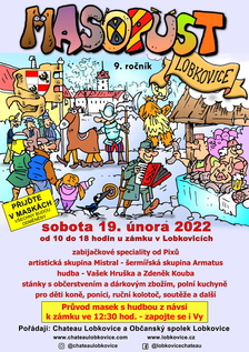 Masopust na zámku v Lobkovicích 2022