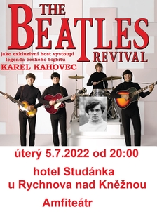 Karel Kahovec + The Beatles Revival - hotel Studánka 