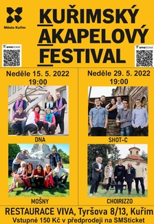 Kuřimský Akapelový Festival - Shot-C a Choirizzo