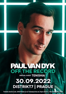 Paul van Dyk: Off The Records tour 2022