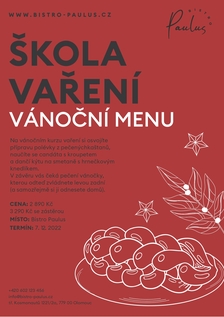 Škola vaření s Romanem Paulusem - Vánoční menu