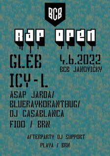 BCB RAP Open / Gleb, ICY-L, Asap Jarda a další