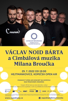 Cimbálová muzika Milana Broučka a Václav NOID Bárta