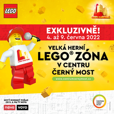Červen bude v Centru Černý Most plný kreativity, hraní a inspirace díky exkluzivní zóně LEGO®! 