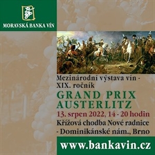 Mezinárodní výstava vín Grand Prix Austerlitz 2022