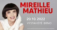 Mireille Mathieu v Brně