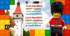 Lego výstava Czech RepuBRICK na zámku Blatná