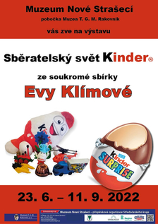 Sběratelský svět Kinder ze soukromé sbírky Evy Klímové