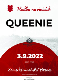 QUEENIE - Zámecké vinařství Bzenec - Hudba na vinicích 2022
