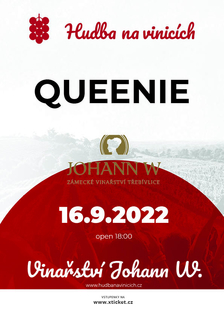 QUEENIE - Vinařství JOHANN W Třebívlice - Hudba na vinicích 2022