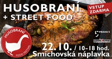 Husobraní + street food na Smíchovské náplavce