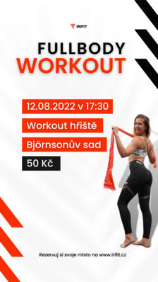 Fullbody workout s Irifit na workoutovém hřišti v Hrnčířské