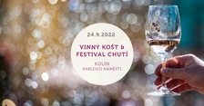Vinný košt & festival chutí v Kolíně