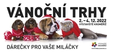 Vánoční trhy pro čtyřnohé miláčky na Výstavišti Kroměříž