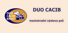 Mezinárodní výstava psů DUO CACIB v Brně