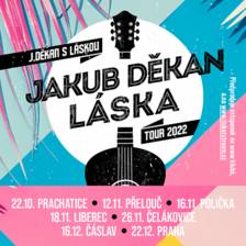 Jakub Děkan s Láskou akustik tour - Čáslav