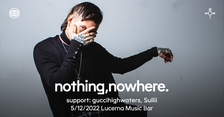 Američan nothing,nowhere. vystoupí v Lucerna Music Baru
