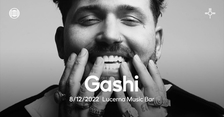 Gashi vystoupí v Lucerna Music Baru