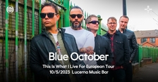 Blue October se vrací do Lucerna Music Baru