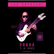 Kytarový virtuóz Joe Satriani v novém termínu v Praze