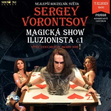 Nejlepší iluzionista světa Sergey Vorontsov přichází do Prahy