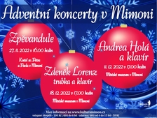 Adventní koncerty v Mimoni