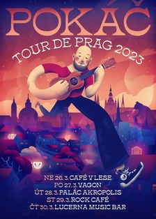 Pokáč TOUR DE PRAG 2023 v Lucerna Music Baru