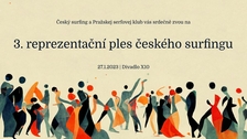 3. reprezentační ples českého surfinguv Divadle X10