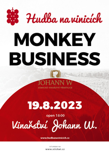 Hudba na vinicích - Monkey Business ve Vinařství JOHANN W
