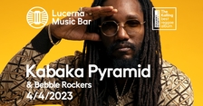 Kabaka Pyramid se svou kapelou Bebble Rockers v Lucerna Music Baru