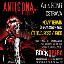 Antigona Rock Opera v Ostravě