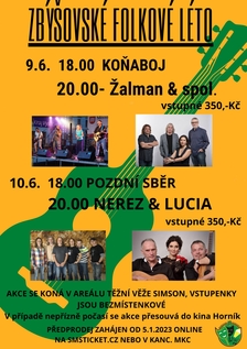 Zbýšovské folkové léto / Koňaboj + Žalman