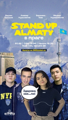 Stand Up Almaty v Prage