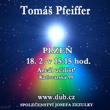 Přednáška Tomáše Pfeiffera v Plzni