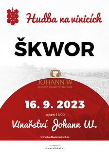 Hudba na vinicích - Škwor ve vinařství JOHANN W Třebívlice