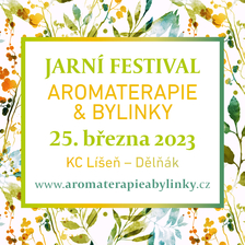 Jarní Festival Aromaterapie & Bylinky v KC Líšeň