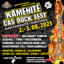 Kamenité Čas Rock Fest 2023 - 