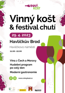 Vinný košt & festival chutí - 2. ročník akce v Havlíčkově Brodě