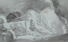 Výstava Fenomén jeskyně v kresbě a grafice kolem roku 1800 - Veletržní palác