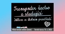 Transgender žactvo a studující - webinář