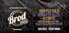 Festival Brod 1995 nabídne britské Dub Pistols i známá jména české a slovenské scény