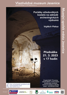 Počátky středověkých kostelů na základě archeologických průzkumů - Jesenice