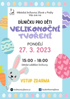 Dílnička pro děti - Velikonoční tvoření v Jílovém u Prahy