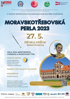 MORAVSKOTŘEBOVSKÁ PERLA 2023 - soutěž mažoretek v Moravské Třebové