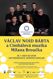 Václav NOID Bárta a Cimbálová muzika Milana Broučka