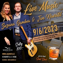 Live Music Zuzana Gamboa & Jan Navrátil v La Gaviota Terraza