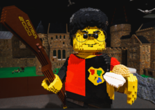 Herní výstava modelů z kostek LEGO® na zámku Blatná