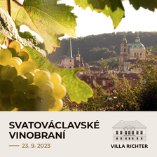 Svatováclavské vinobraní 2023 - Villa Richter Pražský hrad