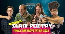 Finále mistrovství ČR ve Slam poetry 2023 - MeetFactory