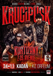 Krucipüsk + Kurtizány z 25. Avenue KKK Tour 2023 v Kadani